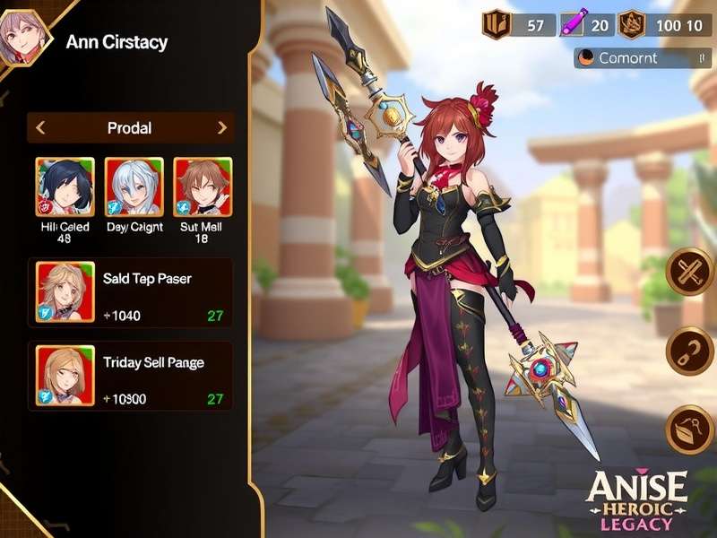 Anise Heroic Legacy Gameplay Screenshot